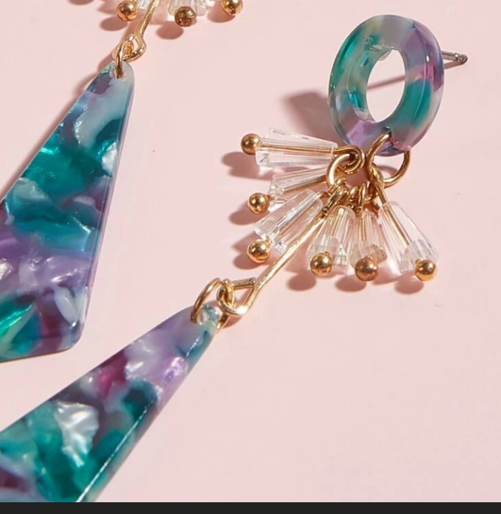 🍒3/$30-Beautiful Sea Shell inspired Earrings🍒 - Picture 3 of 6